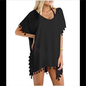 Chiffon Tassel Swimsuit Bikini Beach Cover up